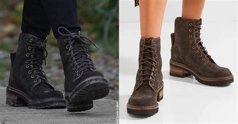 chloe boots styled|chloe combat boots.